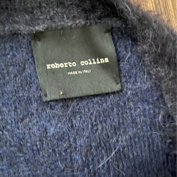 Roberto Collina beautiful navy mohair sweater - Picture 5 of 6